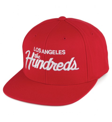 LOGO The Hundreds Snapback Cap - Red